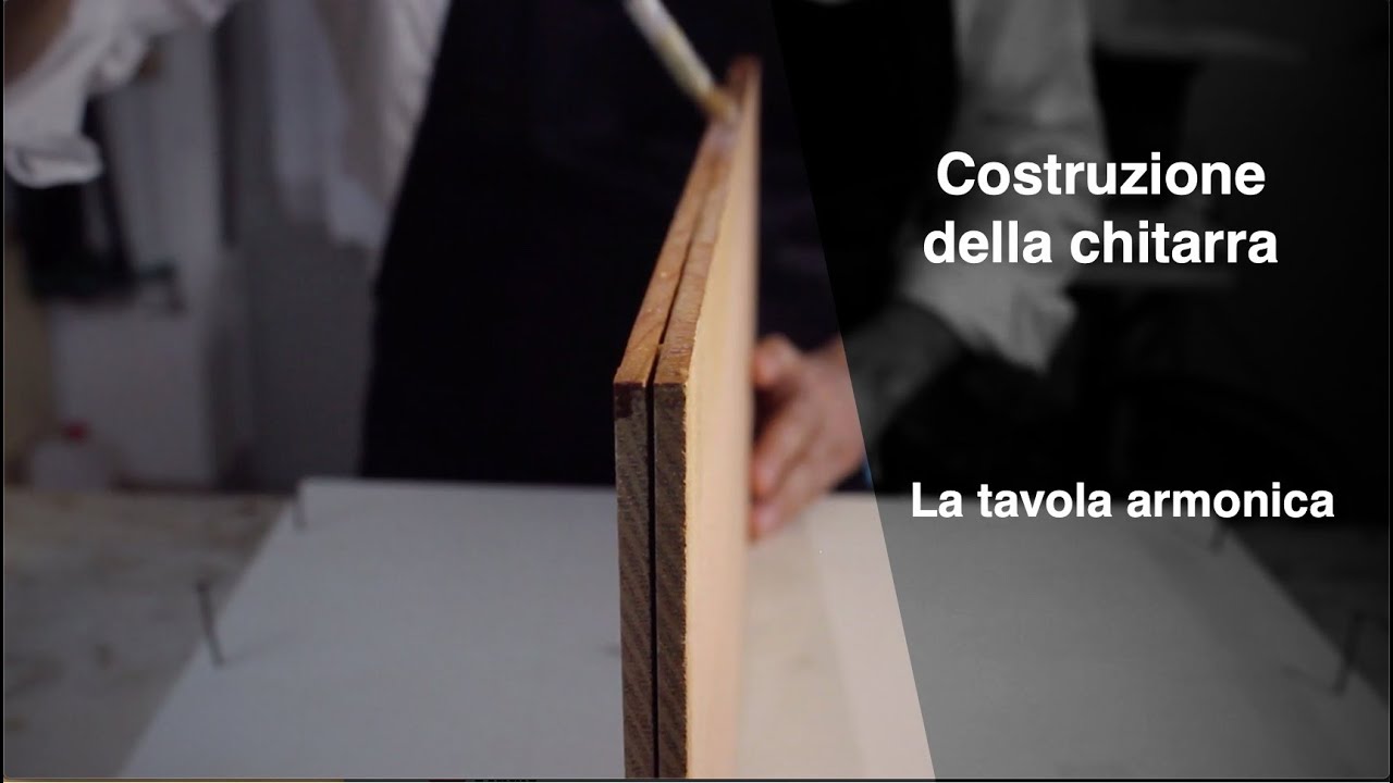 acoustic-classical guitar build the soundboard - costruire una chitarra: il piano armonico