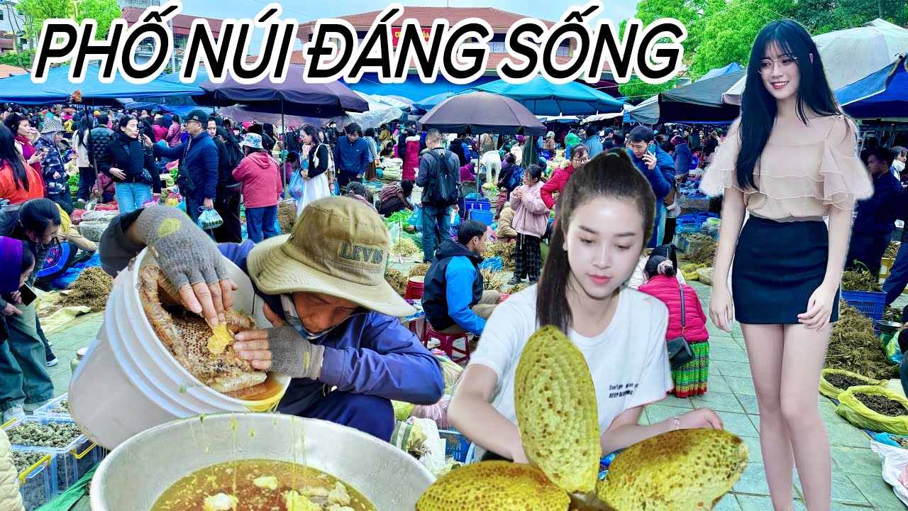 Chợ THÀNH PHỐ LAI CHÂU Đồ Rừng Nhiêu Vô Biên