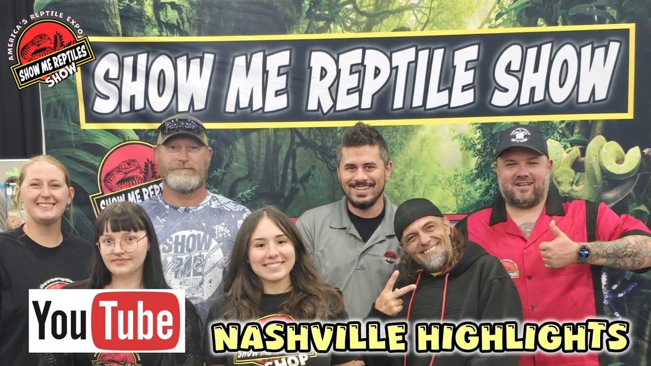 The Show Me Reptiles Show Nashville Tennessee Highlights 🫶🏻