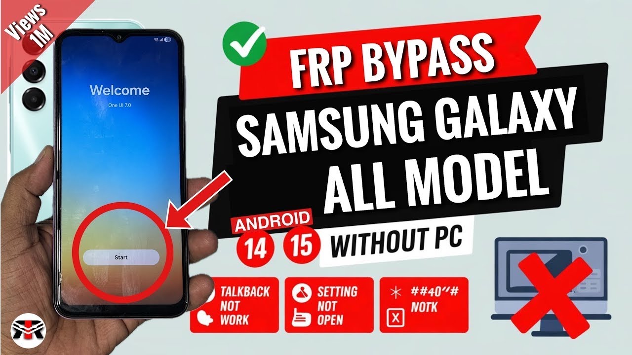 🔥 Samsung FRP Bypass 2026 | Android 14-15-16 Latest Security Patch | No PC 100% Done OK
