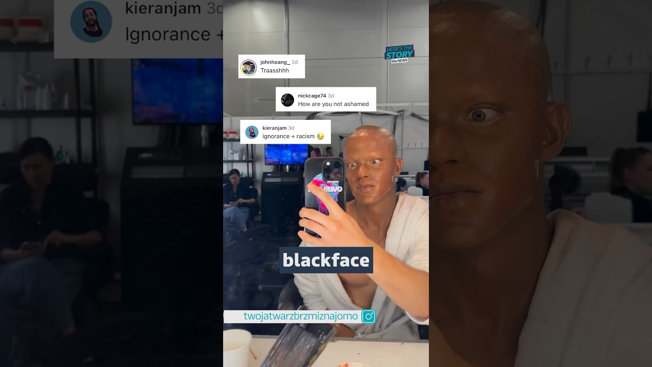 A Polish TV show has come under fire for allowing contestants to perform in blackface #itvnews