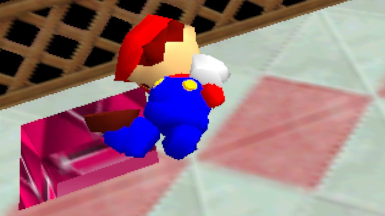 SM64 Mario breaks EVERY BONE IN HIS BODY