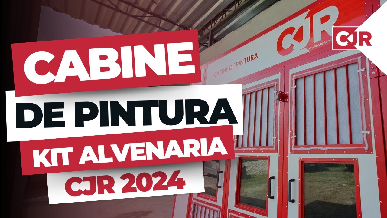 Cabine de Pintura (Kit Alvenaria) CJR 2024