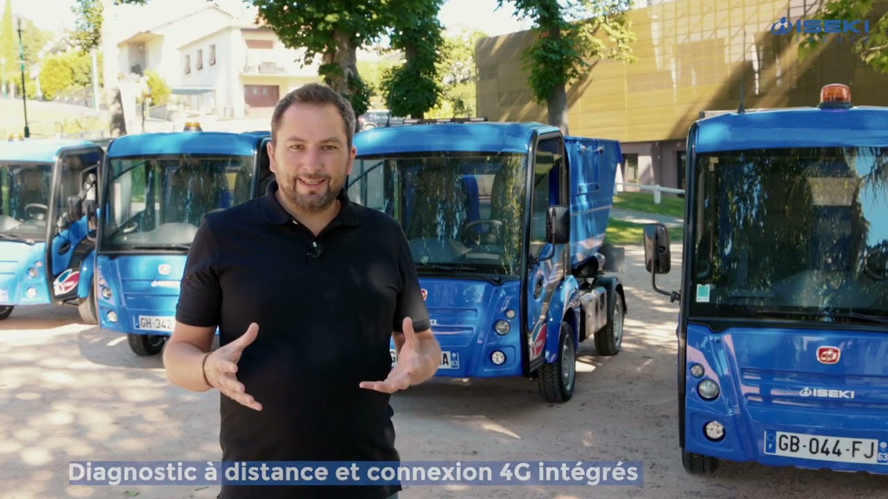 Véhicule utilitaire électrique ISEKI