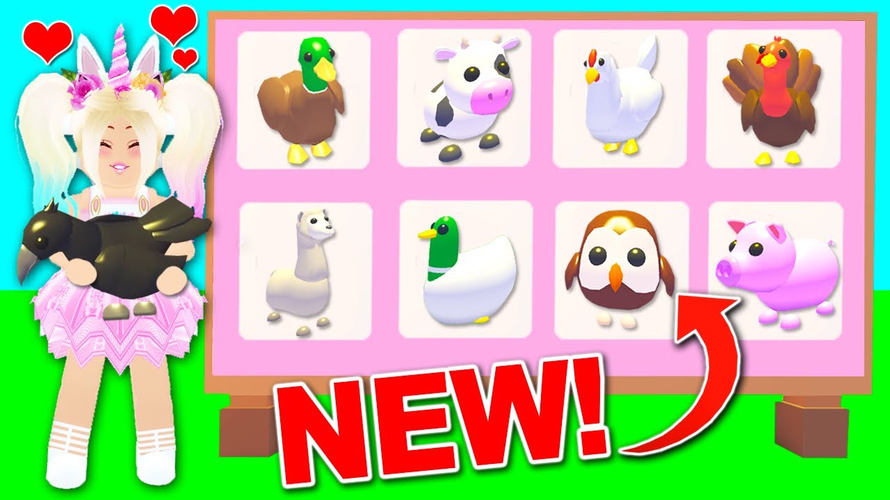 I Got ALL The NEW FARM ANIMALS In Adopt Me! (Roblox)