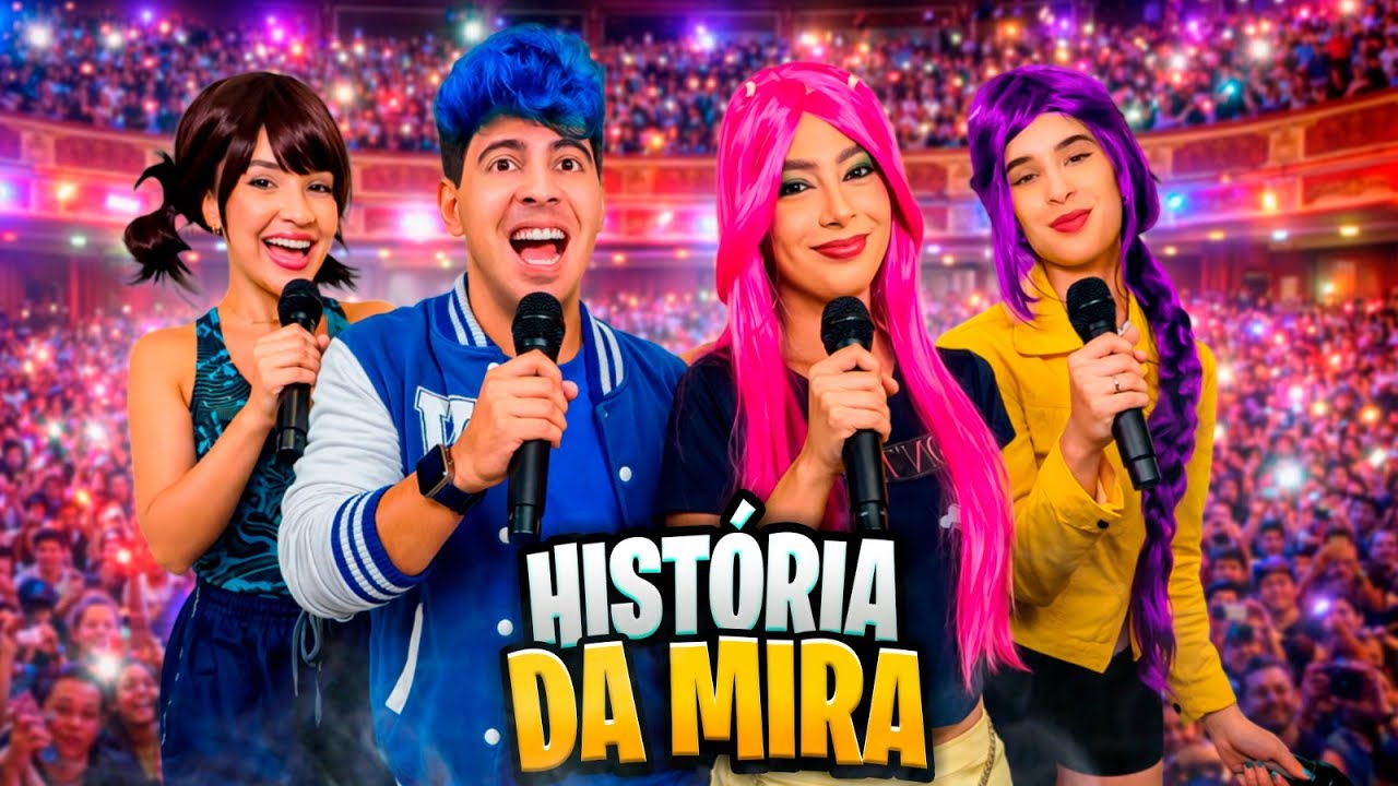 A HISTÓRIA DA MIRA DAS GUERREIRAS DO K POP O FILME!! EMOCIONANTE!!