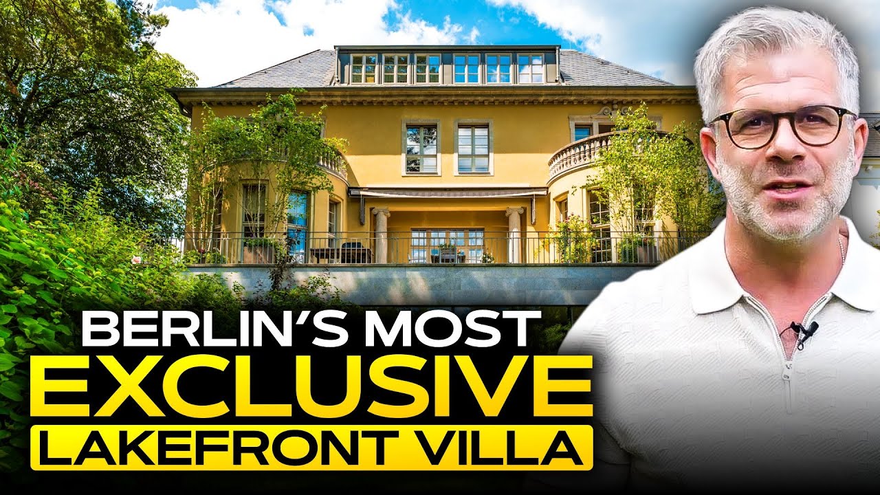 Berlin Zehlendorf Lake Villa | Historic Luxury House Tour