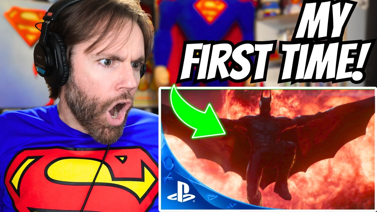 Superman Fan Reacts to Batman: Arkham Knight Trailer - 