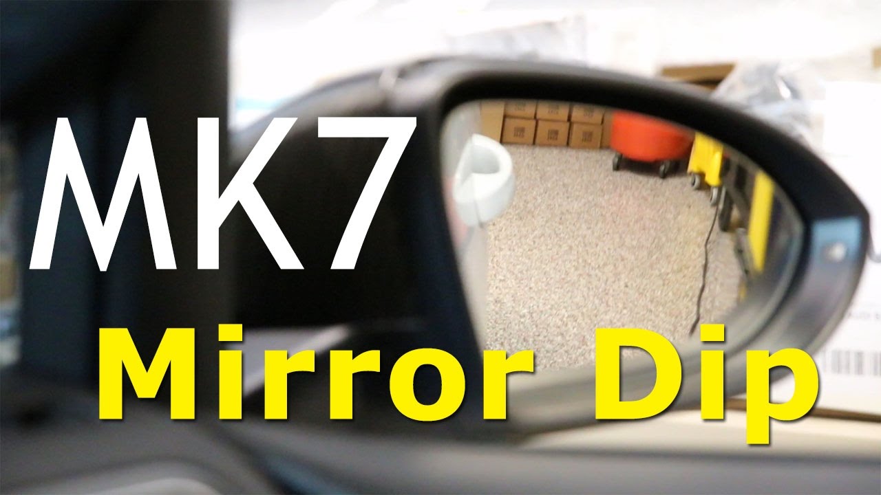 How To Perform MK7 Reverse Mirror Dip with OBDeleven