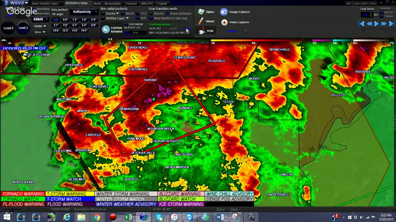 Birmingham Alabama Live Radar