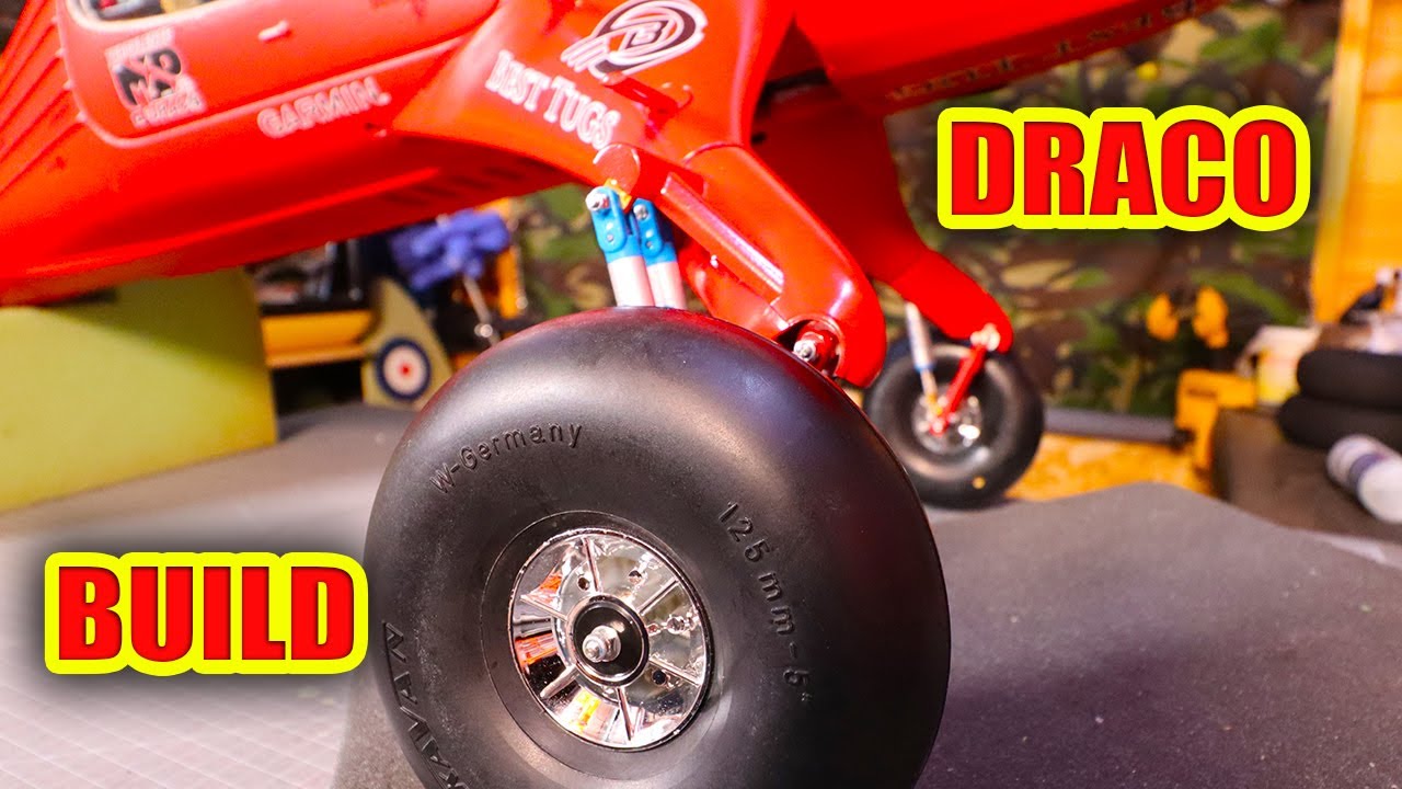 Build your E-flite Draco 2.0m with these NEW wheels!