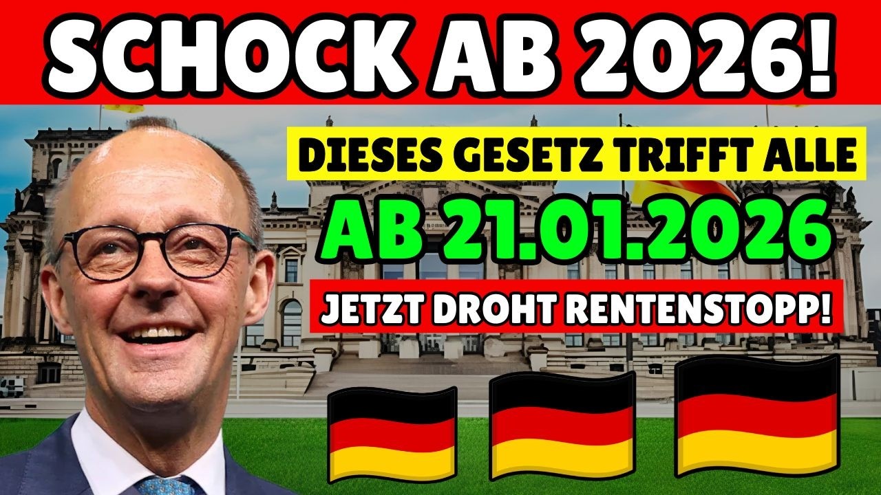 💥 Gesetzliche Rente ab 2026 – Aktueller Stand der Gesetzeslage
