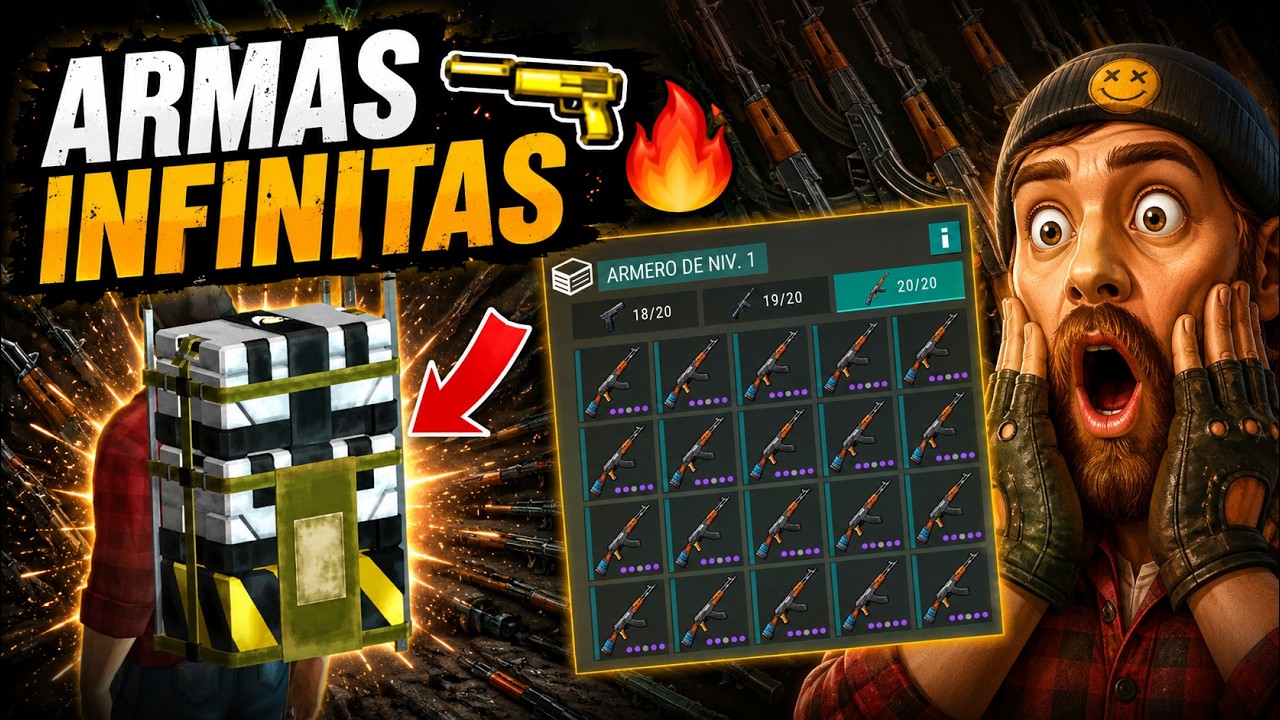 &iexcl;BUG de DUPLICACI&Oacute;N en LDOE! 🎒 C&oacute;mo clonar ARMAS y BOTIQUINES (Android)