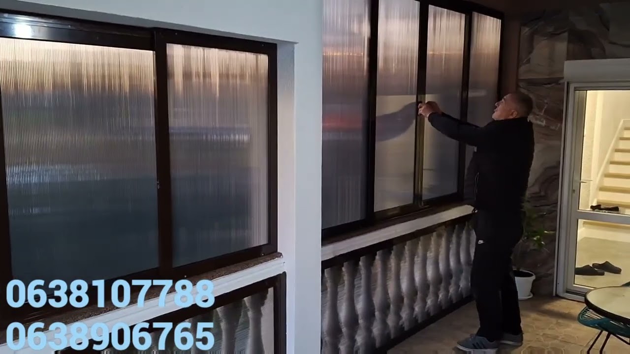 Zatvaranje terase Aluminijum leksan 0638107788 0638906765