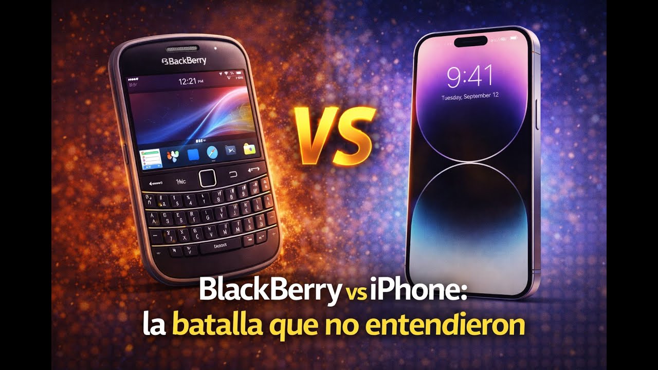 BlackBerry vs iPhone la batalla que no entendieron