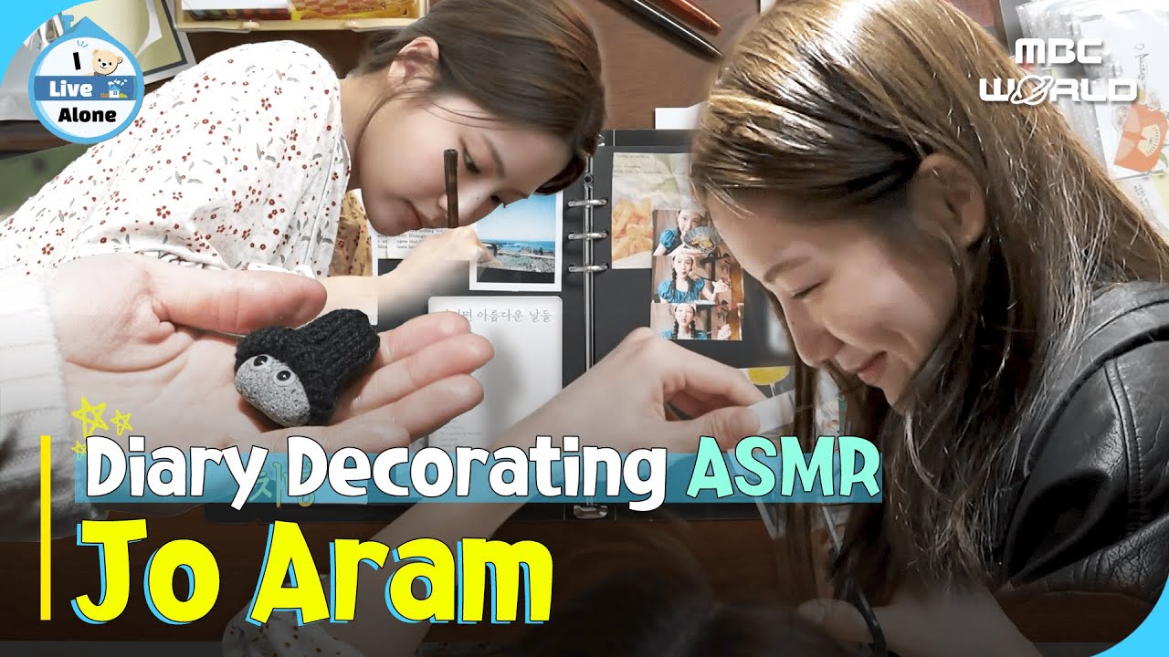 [SUB] New Year Journaling ASMR: Jo Aram's Relaxing Diary Decor⭐#ilivealone