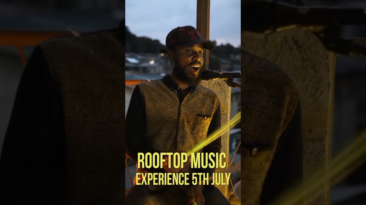 Rooftop music experience, 5th July at Kibera Creative Arts ( KiCA)
