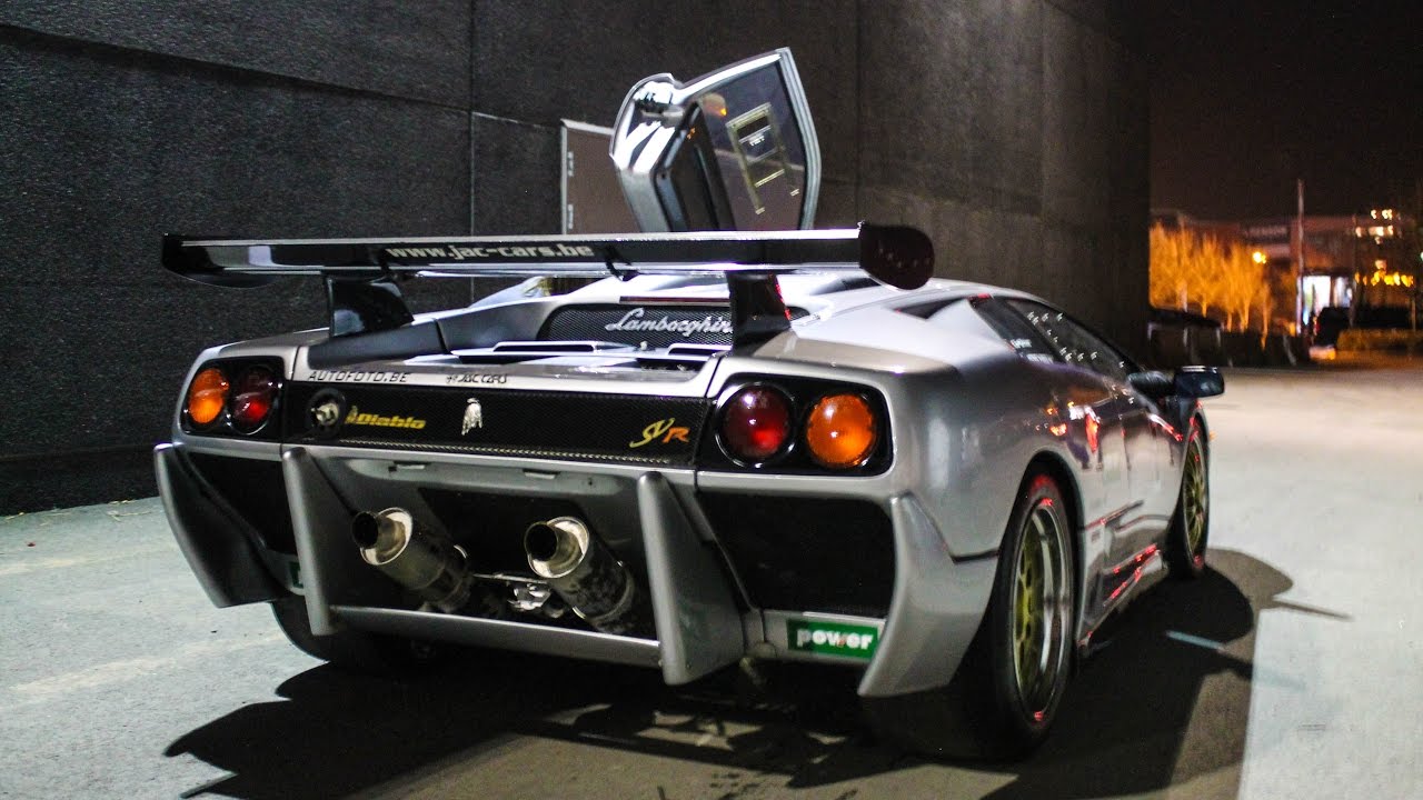 Loud Lamborghini Diablo SV-R | sounds, details