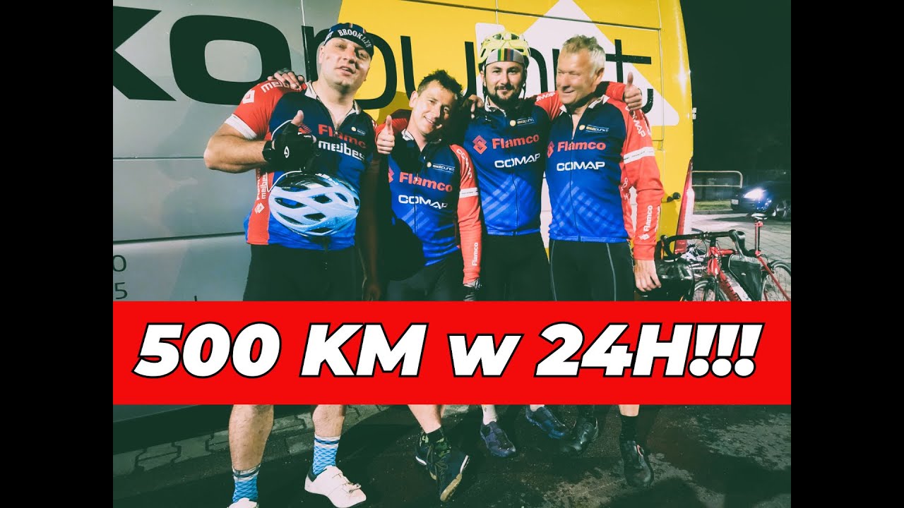 500 km w 24h na rowerze!