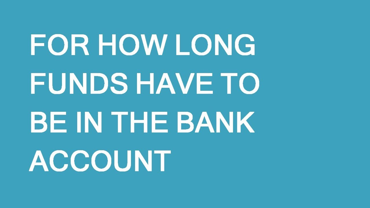 How long should you keep money in the bank for immigration to Canada. LP Group