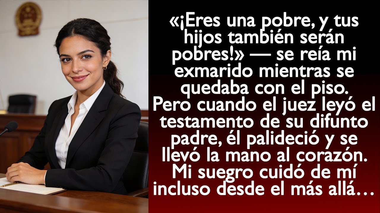 «¡Eres una pobre, y tus hijos también serán pobres!» — se reía mi exmarido. Pero cuando leyeron...