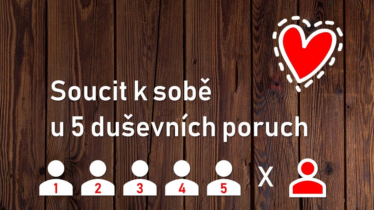 Soucit k sobě u 5 duševních poruch
