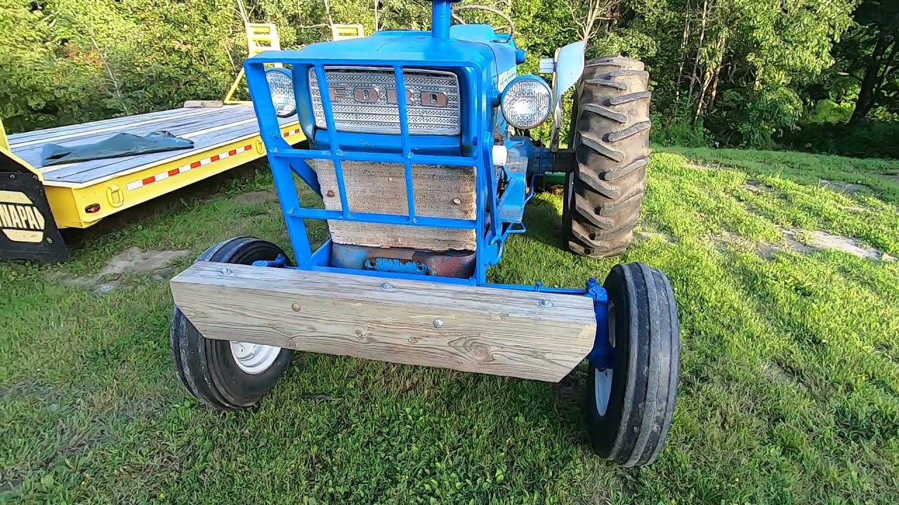 Tractor Heavy Bumper Build! (Ford 5000)