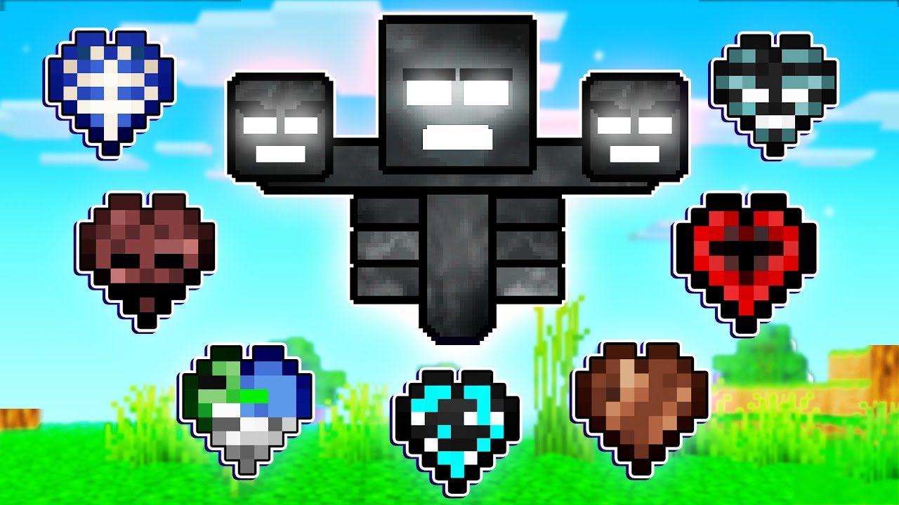 ¡MINECRAFT PERO hay CORAZONES de WITHER! 😨💀💥 SILVIOGAMER MINECRAFT PERO