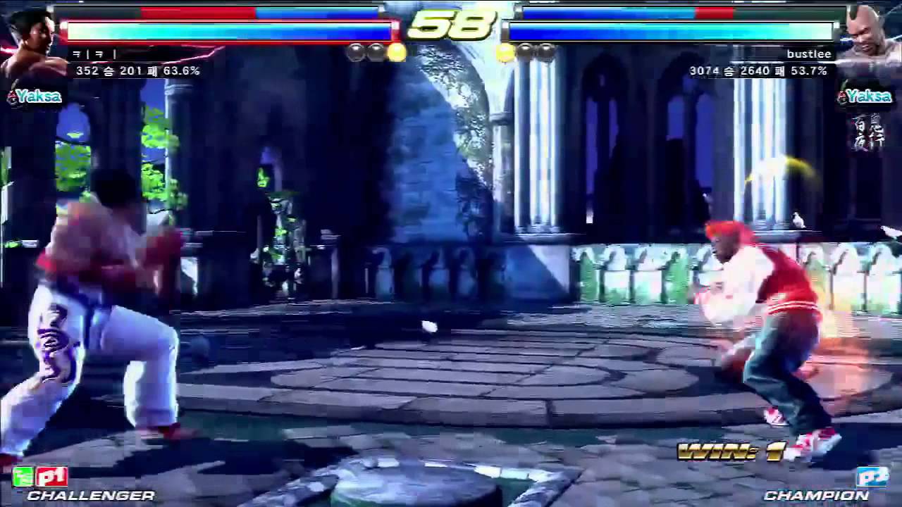 Tekken Tag 2 Unlimited JDCR (Dragunov/Kazuya) vs bustlee (Devil Jin/Bruce)