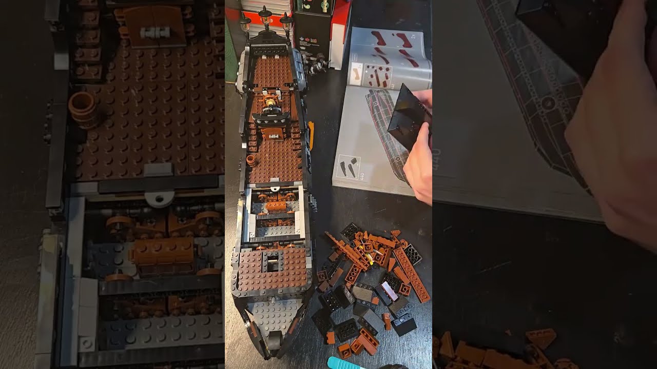 LEGO Captain Jack Sparrow's Pirate Ship , set 10365 Speedbuild