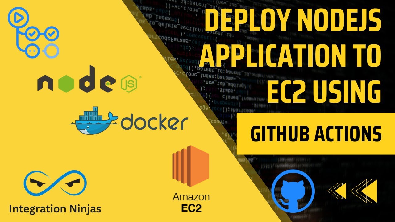Развертывание приложения NodeJS в AWS EC2 с помощью GitHub Actions