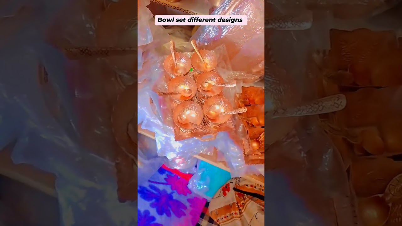 bowl set #viralvideo #viralvideo #viralvideo #viralvideo #copper #fashion