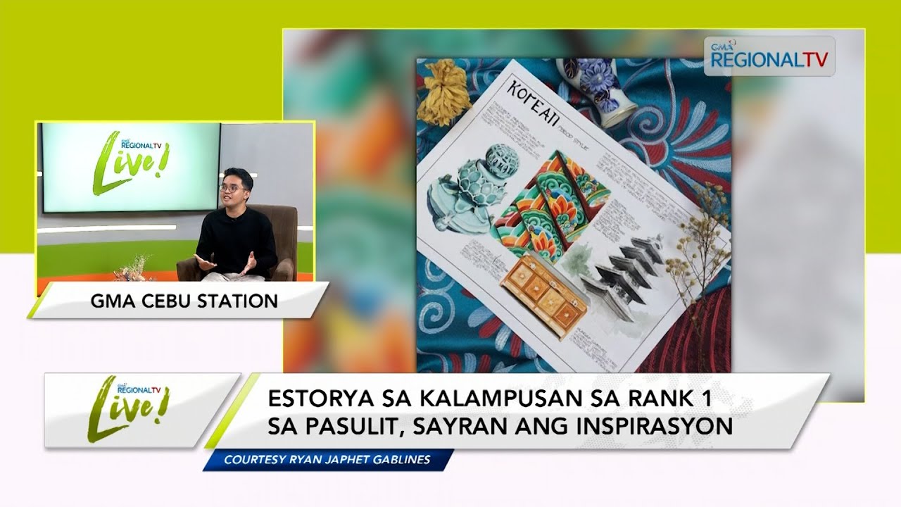 GMA Regional TV Live: Rank 1 Sa Interior Designer Licensure Exam 2023, Bida