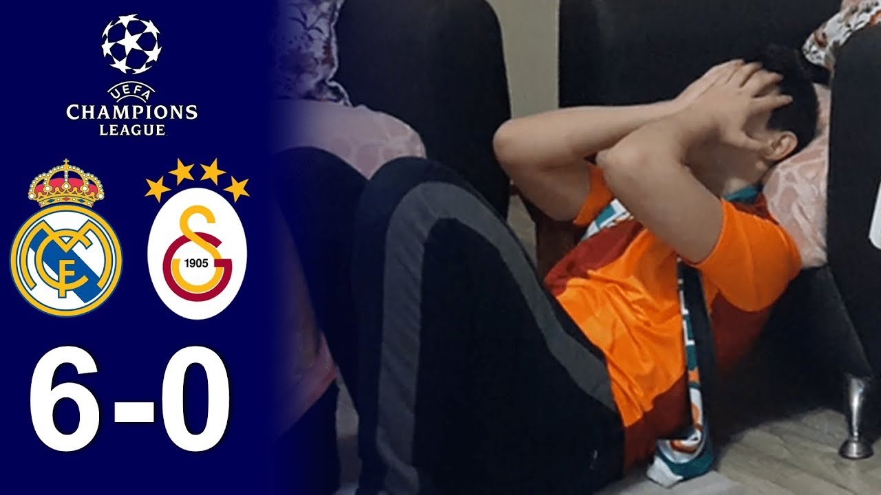 GALATASARAYLILAR REAL MADRİD MAÇINI İZLERSE... | Real Madrid 6 - 0 Galatasaray