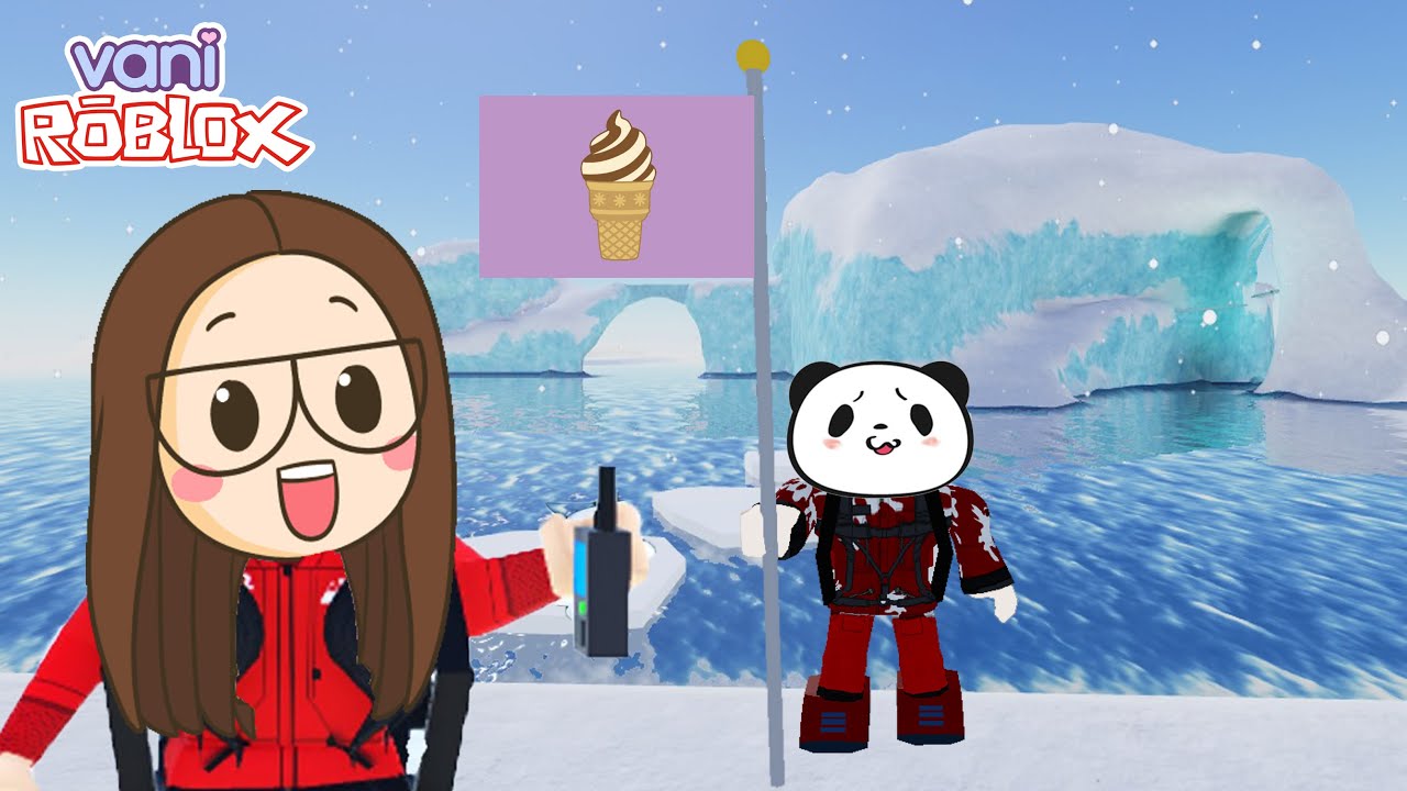 ¡Viajamos a la Antártida en Roblox! 🐧 Expedición al Polo Sur | Vani