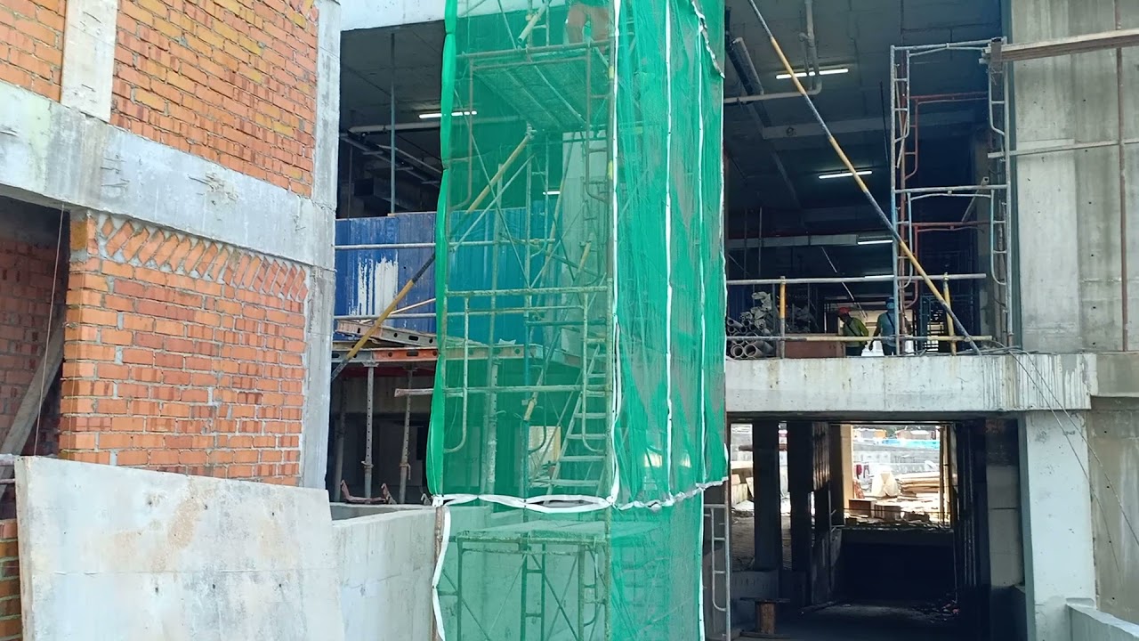 Temporary Staircase at construction site | WCT Berhad