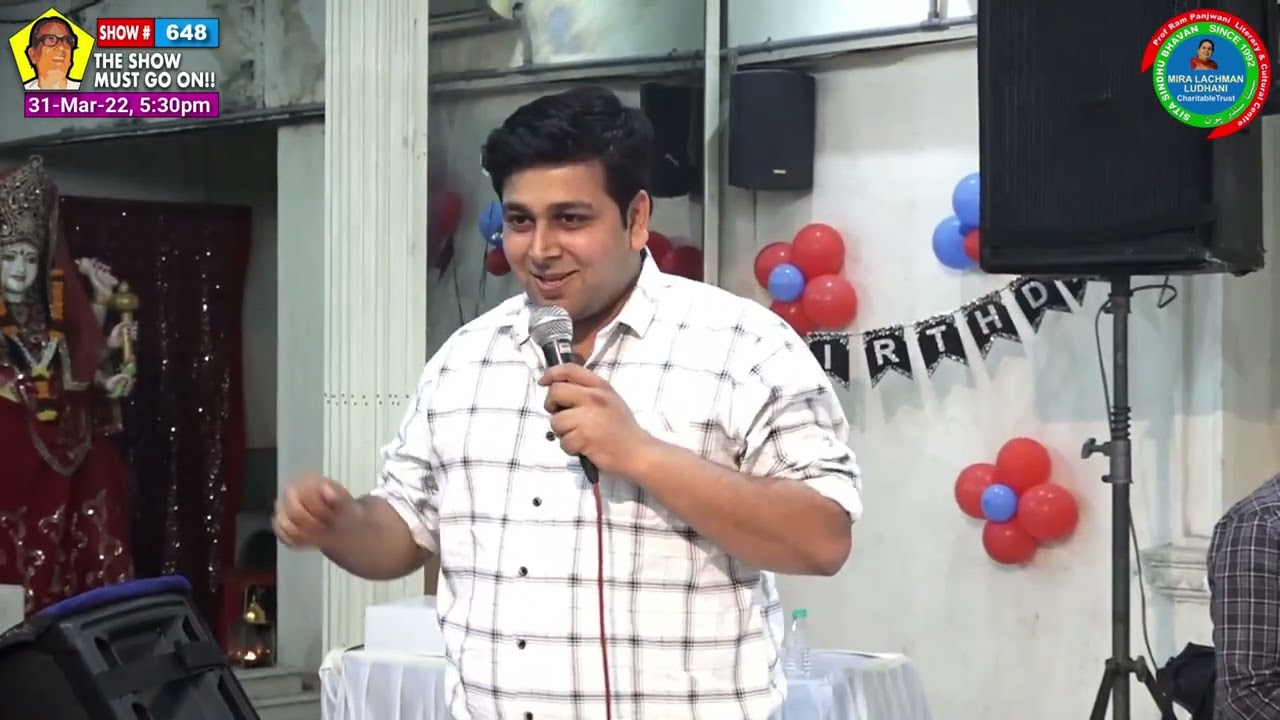 Mohit Shewani's unexpected comedy at Sita Sindhu Bhavan
