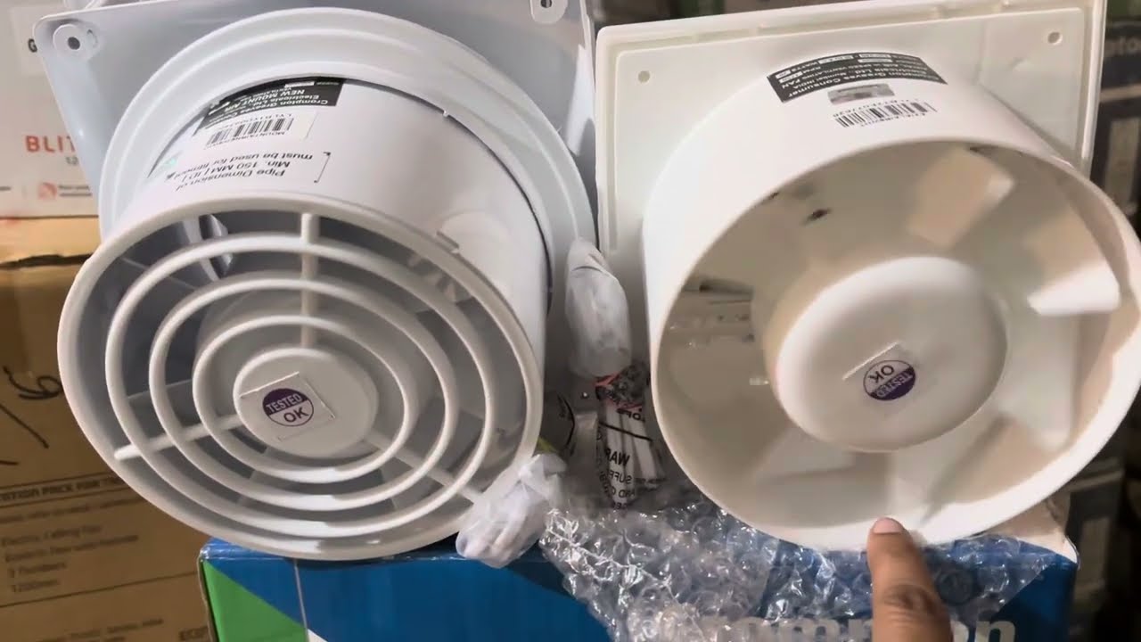 Crompton New Mount Air 150MM & Axial Air 150MM Unboxing || Crompton Ventilation Fan Unboxing ||