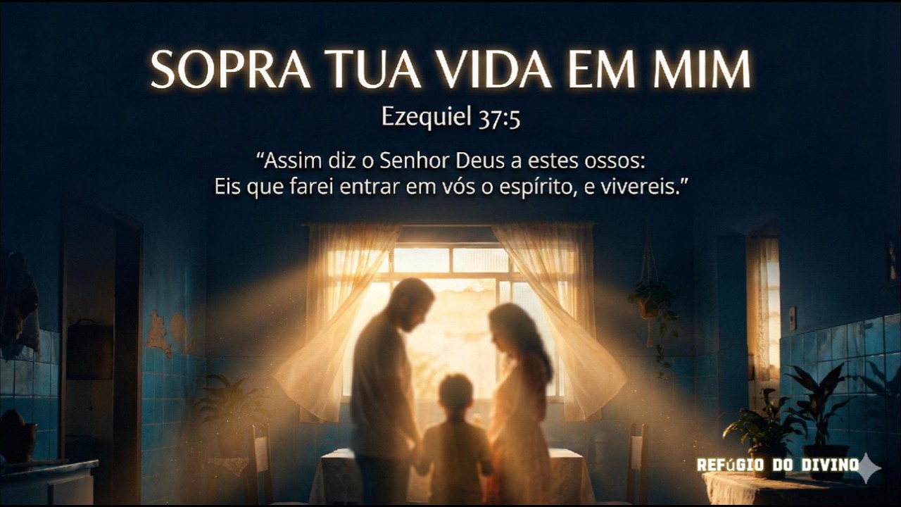 SOPRA TUA VIDA EM MIM | LOUVOR PARA: RENOVO HOJE - Refugio do Divino
