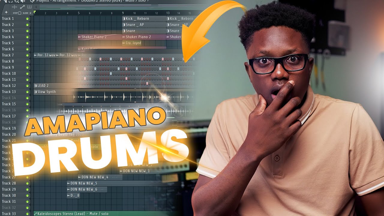 How To Make Amapiano Drum Like A Pro | Fl Studio Tutorial