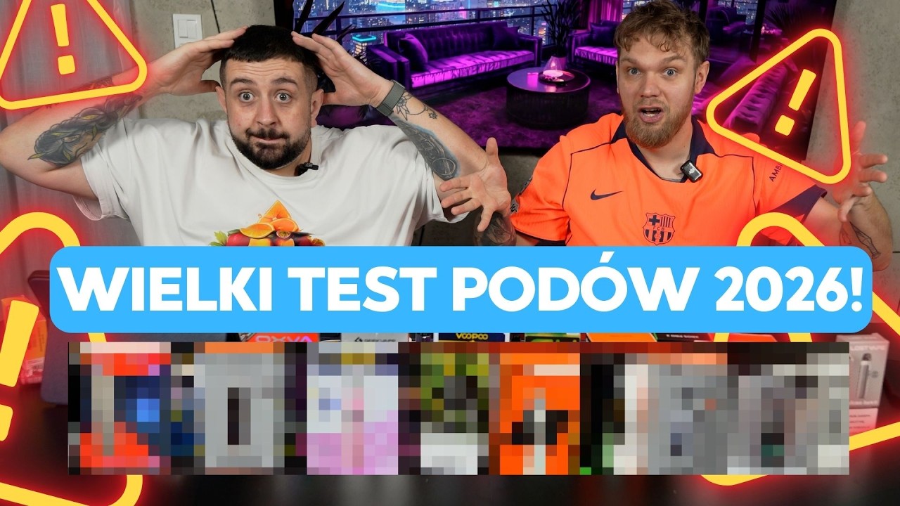 POD PRAWIE ZACZĄŁ SIĘ PALIĆ!? WIELKI TEST POD&Oacute;W 2026