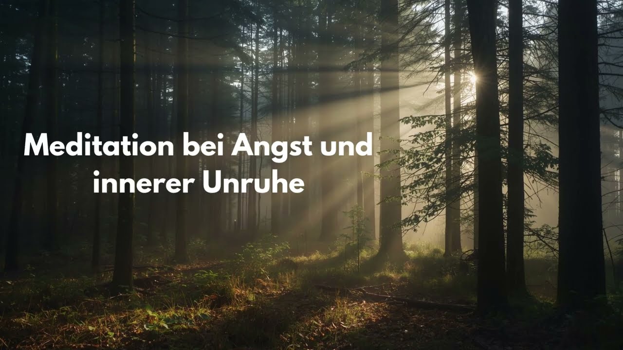 Meditation bei Angst und innerer Unruhe | Jakob Handlechner - Angst Manager