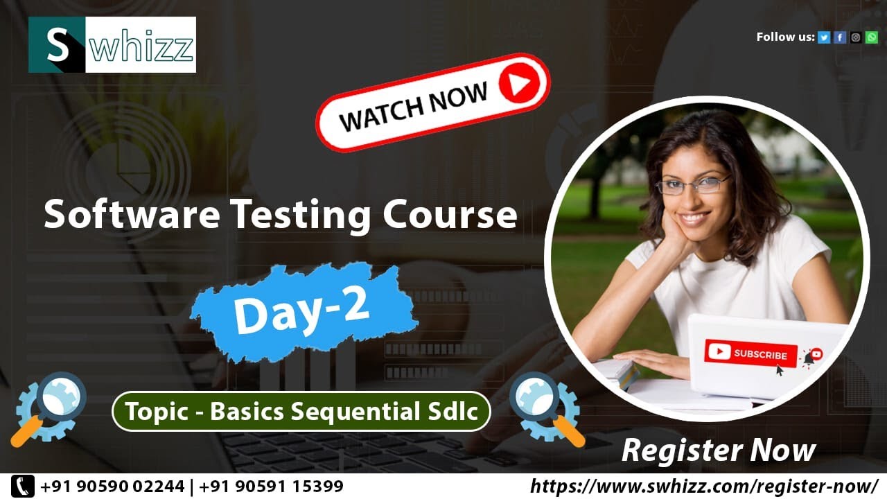 Software Testing Course Day 2 - Basics Sequential sdlc from Corporate Experts by Swhizz technologies