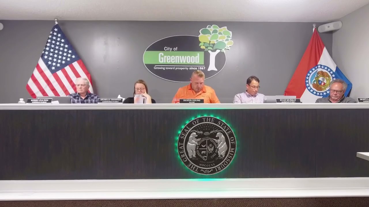 August 12, 2025 - Board of Aldermen Meeting