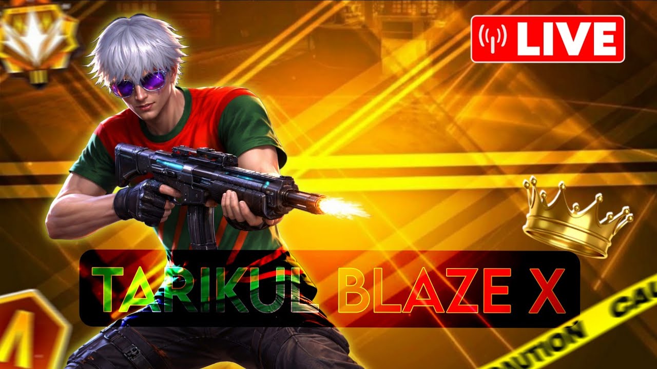 TARIKUL BLAZE X is live🛑 New Grandmaster push. ff new lobby🥷 free fire live stream