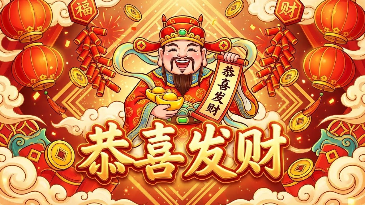 🏆 2026春节传统贺岁音乐TOP100 🧨 最火新年必听金曲合集｜中国新年CNY经典音乐NO.1