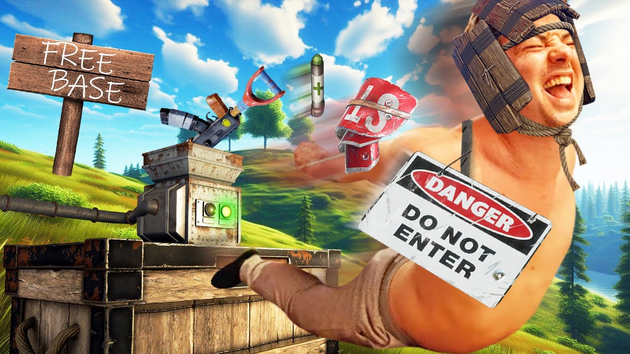 Getting Sucked in a Rust Trap Base