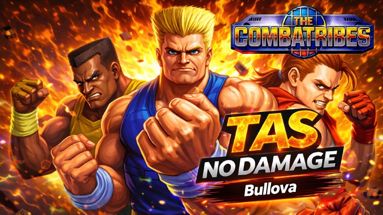 【TAS】THE COMBATRIBES - NO DAMAGE【ARCADE】