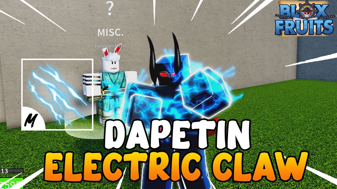 [🔴] DAPETIN FIGHTING STYLE ELECTRIC CLAW ?! - Roblox Blox Fruit