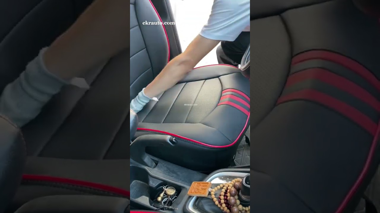 The custom seat cover for Hyundai #car #caraccessories #seatcover